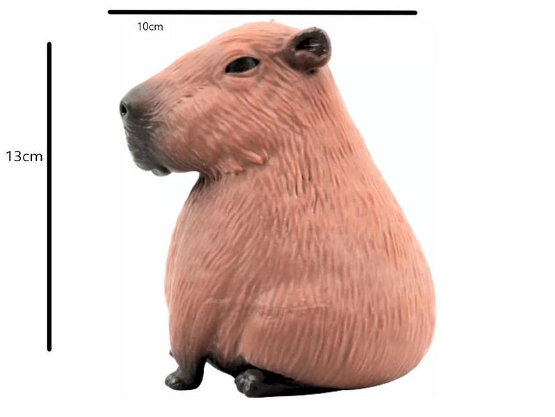 Imagem de Capivara Grande Estica Esmaga Puxa Aperta Antistres Squishy