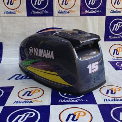 Imagem de Capô de Fibra - Yamaha - 15 Hp 2 Tempos (Ano 2014 á 2024)