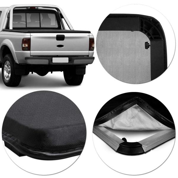 Capota Marítima Ford Ranger 94 a 2011 Cabine Dupla Slim Eco Baguete Para Santo Antonio Duplo - Flash Cover Imagem de Capota Marítima Ford Ranger 94 a 2011 Cabine Dupla Slim Eco Baguete Para Santo Antonio Duplo