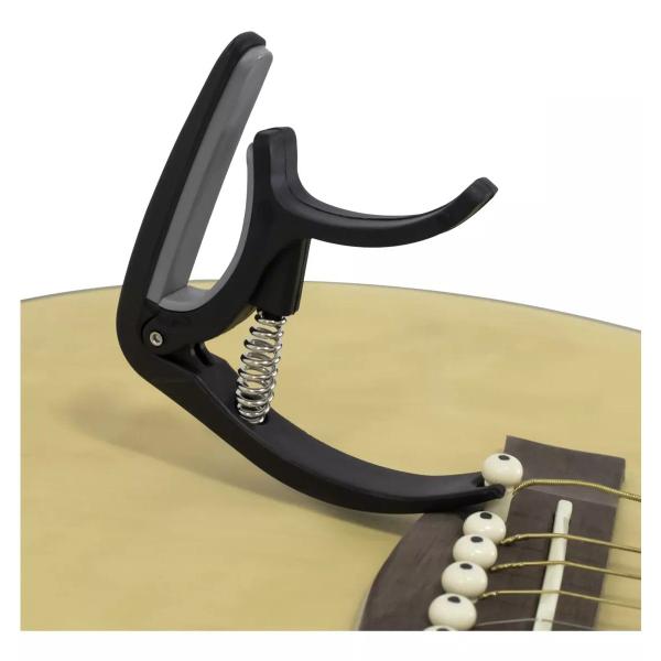 Capotraste Braçadeira Para Violão E Guitarra Smart JX-25 Imagem de Capotraste Braçadeira Para Violão E Guitarra Smart JX-25