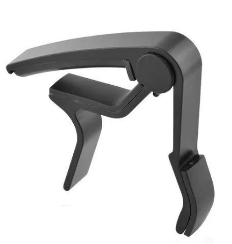 Capotraste /Braçadeira Violão, Guitarra - Preto Dolphin 6381 Imagem de Capotraste /Braçadeira Violão, Guitarra - Preto Dolphin 6381