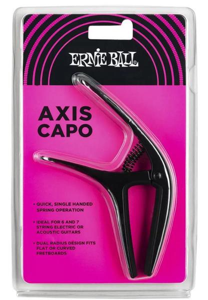 Imagem de Capotraste Ernie Ball Axis Preto P09600