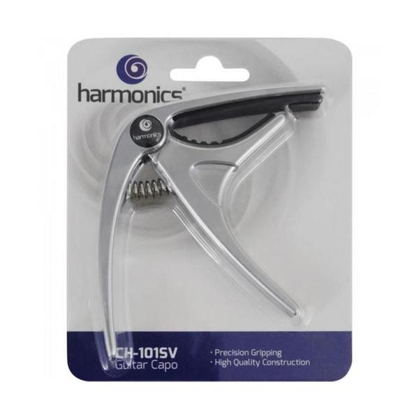 Capotraste para Guitarra Violão CH-101SV PTA Harmonics Imagem de Capotraste para Guitarra Violão CH-101SV PTA Harmonics