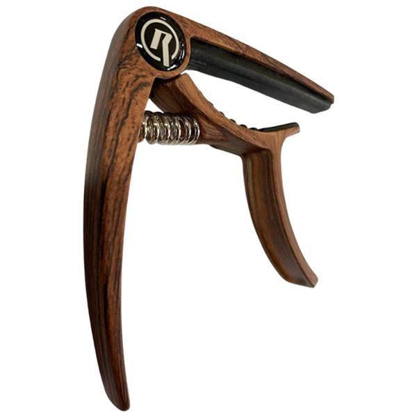 Capotraste Ronsani Violão Nylon Pro R Deluxe Wood - 0517 Imagem de Capotraste Ronsani Violão Nylon Pro R Deluxe Wood - 0517