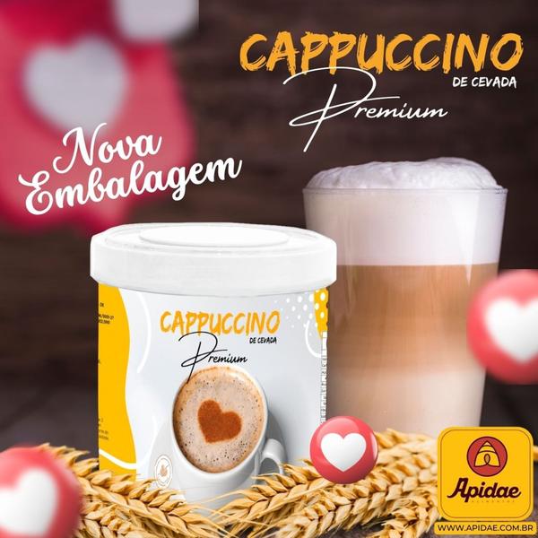 Imagem de Cappuccino de Cevada Premium Apidae 300 g - Caixa com 12 unidades