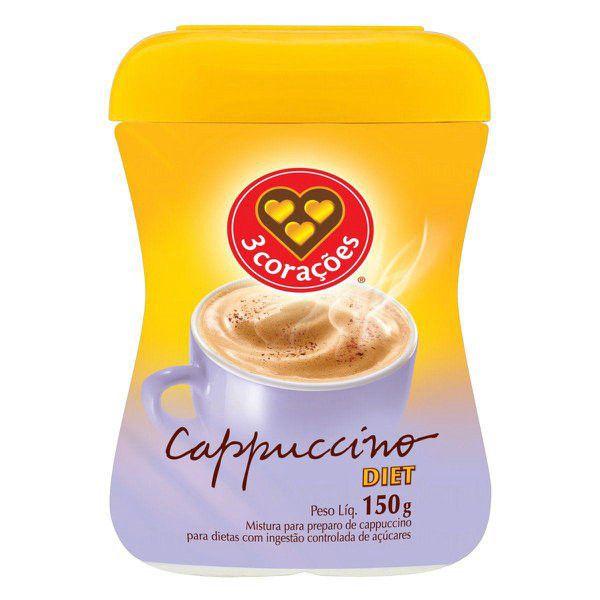 Imagem de Cappuccino Diet 3 CORAÇÕES 150g