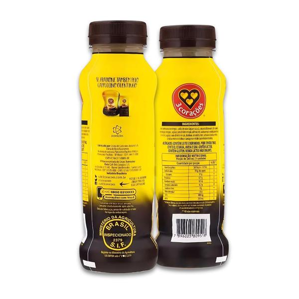 Cappuccino Pronto Classic Três Corações 260ml Imagem de Cappuccino Pronto Classic Três Corações 260ml