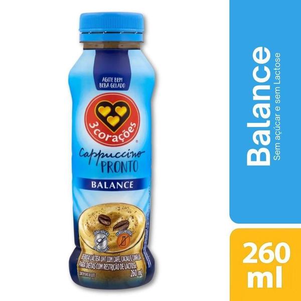 Imagem de Cappuccino Pronto Três Corações Balance Kit 6 Capucino 260Ml