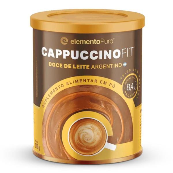 Imagem de CappuccinoFit Doce de Leite Argentino Elemento Puro 200g