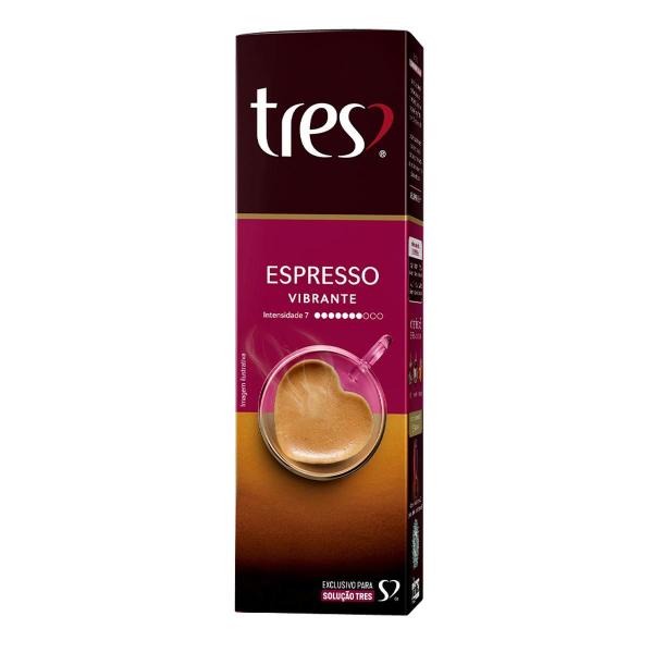 Imagem de Cápsula Café Expresso Três Corações Espresso Vibrante Cx10Un