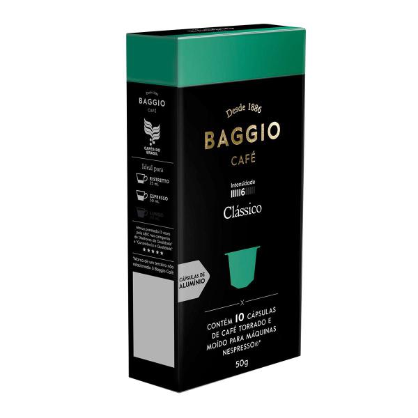 Imagem de Cápsula Café Gourmet Expresso Classico Baggio Para Nespresso