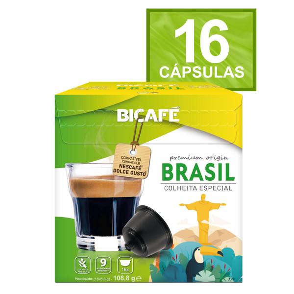 Imagem de Cápsula De Café Brasil 100% Arábica P/ Máquinas Dolce Gusto