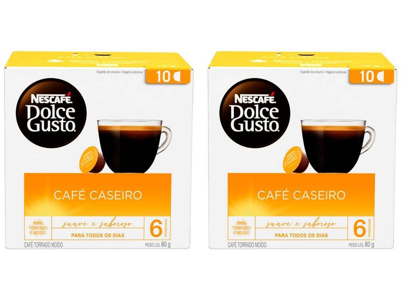 Imagem de Cápsula de Café Caseiro Nescafé Dolce Gusto