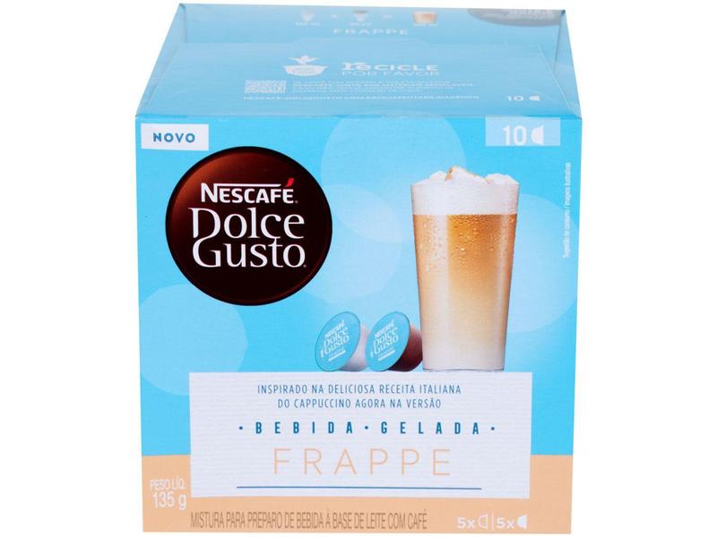 Cápsula de Café Dolce Gusto Lungo Frappe 10 Cápsulas - Nescafé Dolce Gusto Imagem de Cápsula de Café Dolce Gusto Lungo Frappe 10 Cápsulas