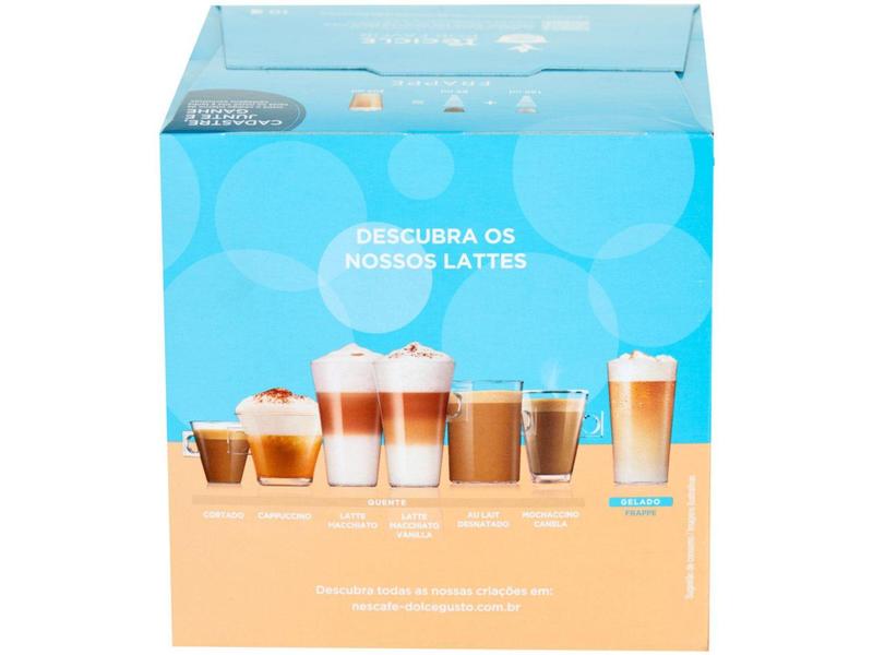 Cápsula de Café Dolce Gusto Lungo Frappe 10 Cápsulas - Nescafé Dolce Gusto Imagem de Cápsula de Café Dolce Gusto Lungo Frappe 10 Cápsulas