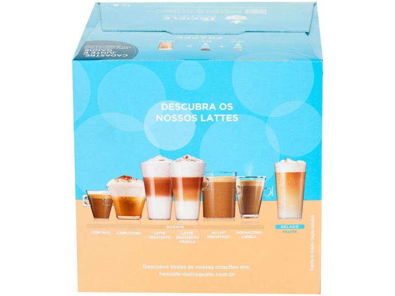 Cápsula de Café Dolce Gusto Lungo Frappe 10 Cápsulas Imagem de Cápsula de Café Dolce Gusto Lungo Frappe 10 Cápsulas