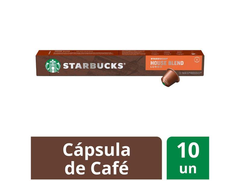 Imagem de Cápsula de Café Nespresso House Blend Lungo - Starbucks 10 Cápsulas