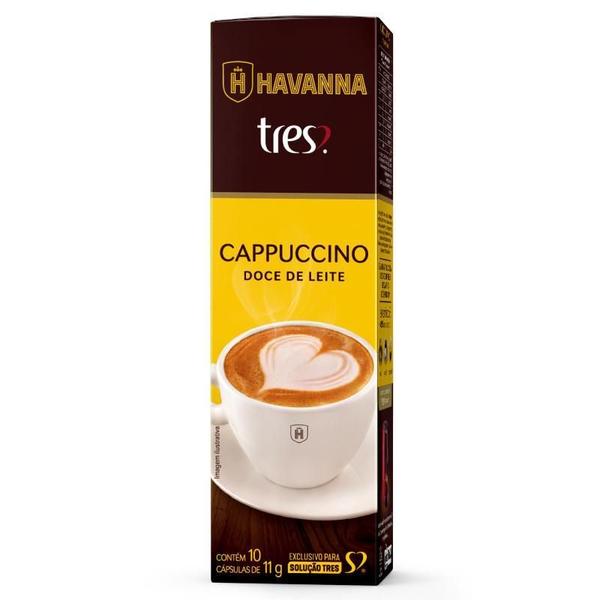 Imagem de Cápsula De Cappuccino Doce De Leite Havanna 3 Corações -10Un