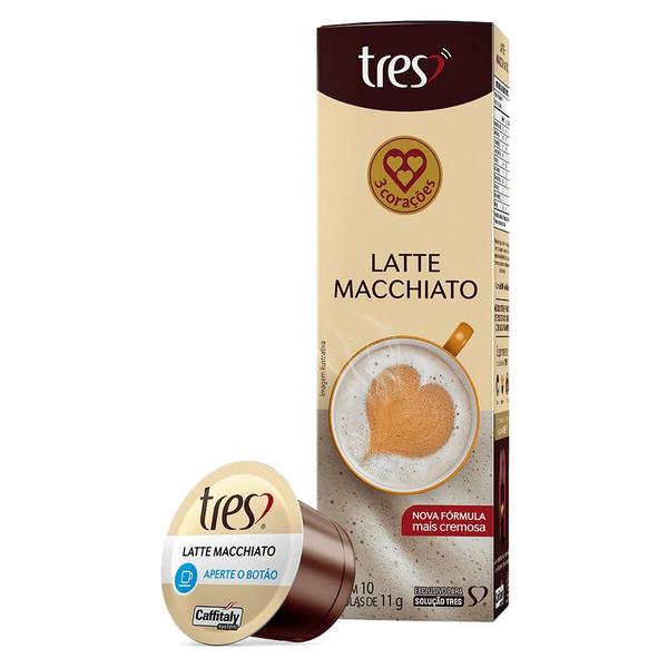 Imagem de Cápsula de Latte Macchiato TRES 3 Corações