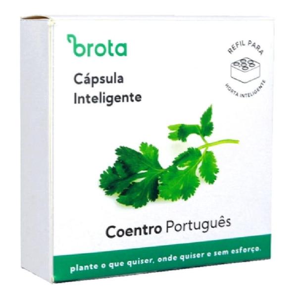 Cápsula de Solo Inteligente Coentro Português - CAP-COE-V01 - BROTA Imagem de Cápsula de Solo Inteligente Coentro Português - CAP-COE-V01 - BROTA