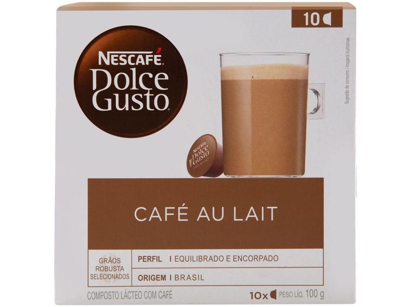 Imagem de Cápsula Nescafé Dolce Gusto Café Au Lait - 10 Unidades