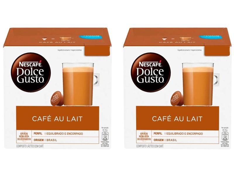 Imagem de Cápsula Nescafé Dolce Gusto Café Au Lait