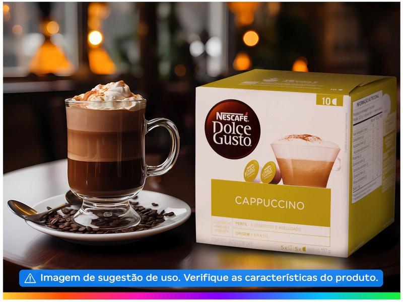 Imagem de Cápsula Nescafé Dolce Gusto Cappuccino - 10 Unidades