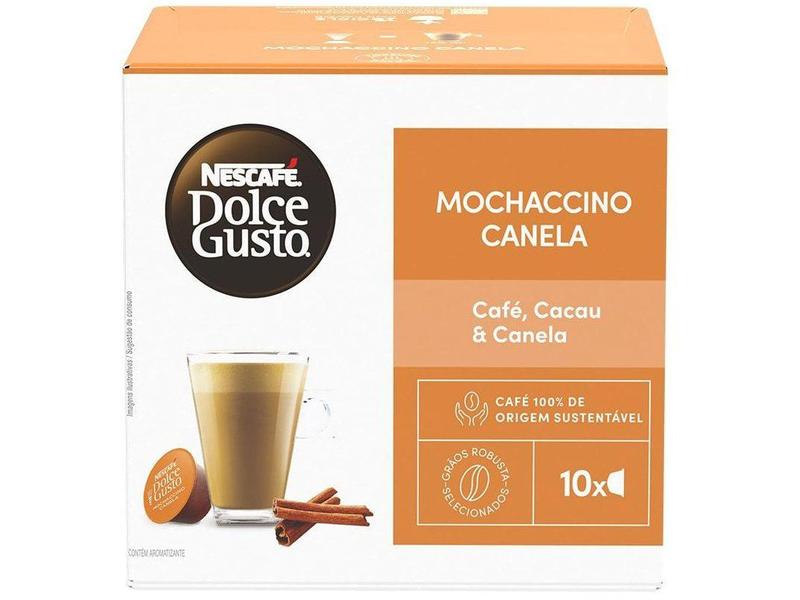 Cápsula Nescafé Dolce Gusto Mochaccino Canela 10 Cápsulas Cápsula Nescafé Dolce Gusto Mochaccino Canela 10 Cápsulas