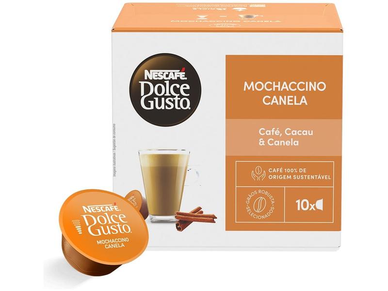 Imagem de Cápsula Nescafé Dolce Gusto Mochaccino Canela 10 Unidades