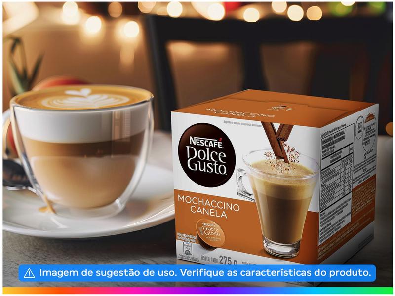 Imagem de Cápsula Nescafé Dolce Gusto Mochaccino Canela 10 Unidades