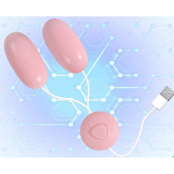 Imagem de Cápsula Vibratória com Duas Pontas Multivelocidade - USB