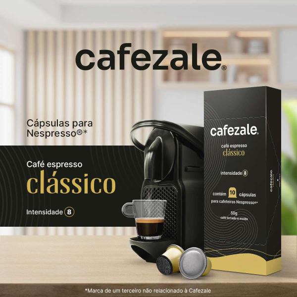 Imagem de Cápsulas Compatíveis Nespresso Café Cafezale Clássico