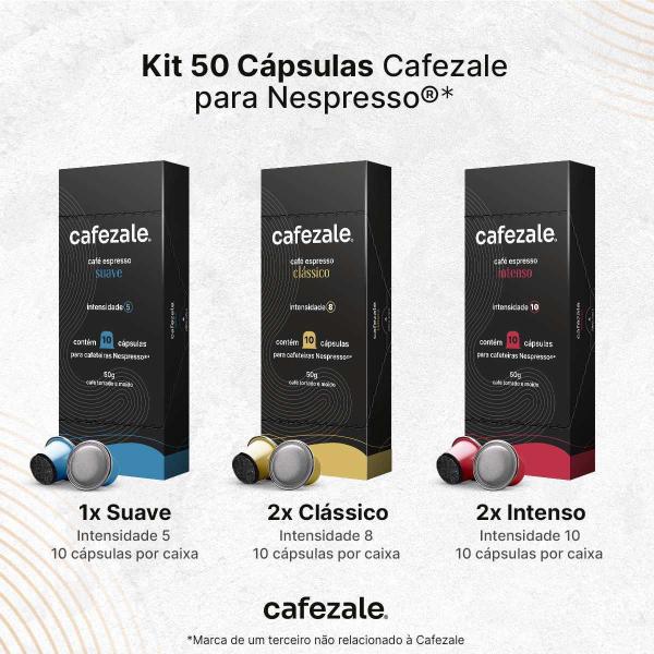 Imagem de Cápsulas de Café Cafezale para Nespresso - 50 unidades