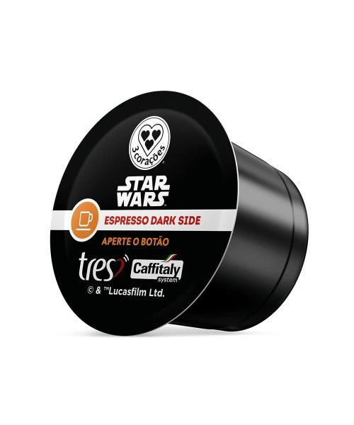 Cápsulas de Café Espresso 3 Corações Star Wars Darth Vader - TRÊS CORAÇÕES Imagem de Cápsulas de Café Espresso 3 Corações Star Wars Darth Vader