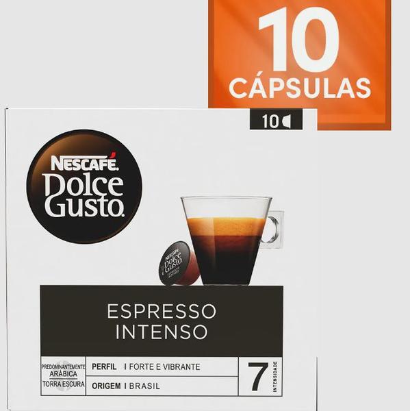 Capsulas Nescafé Dolce Gusto Espresso Intenso - Nescafe Imagem de Capsulas Nescafé Dolce Gusto Espresso Intenso