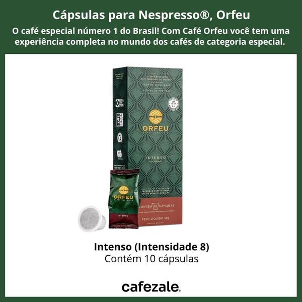 Imagem de Cápsulas Orfeu Para Nespresso, Intenso