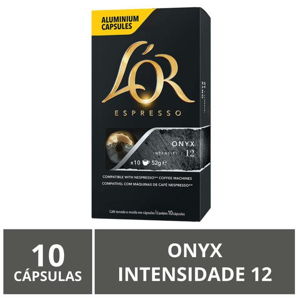 Imagem de Cápsulas para Nespresso, Café Lor, Onyx