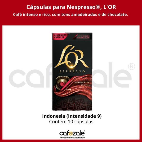 Cápsulas Para Nespresso, Indonesia, Café Lor - L'Or Imagem de Cápsulas Para Nespresso, Indonesia, Café Lor