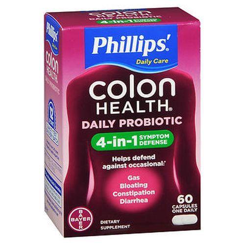 Imagem de Cápsulas probióticas diárias Phillips 'Colon Health 60 cápsulas da Phillips (pacote com 2)