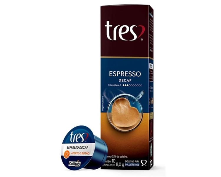 Imagem de Cápsulas Três Corações Café Espresso Decaf