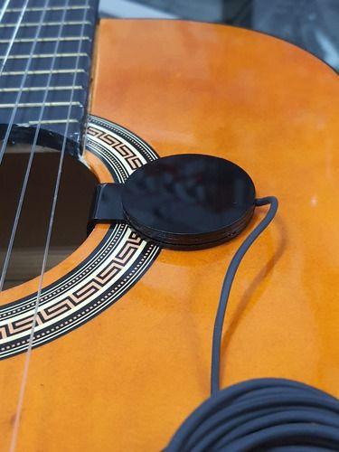 Captador De Clipe Cristal Acrílico Aço Nylon Violão Viola - STATUS SOM E GAMES Imagem de Captador De Clipe Cristal Acrílico Aço Nylon Violão Viola