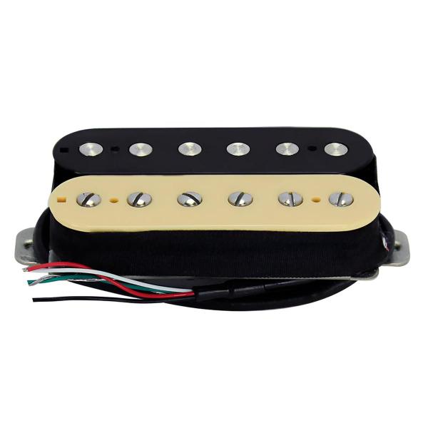 Imagem de Captador Humbucker Zebra High Gain Alnico V Pos. Ponte Alta Saída