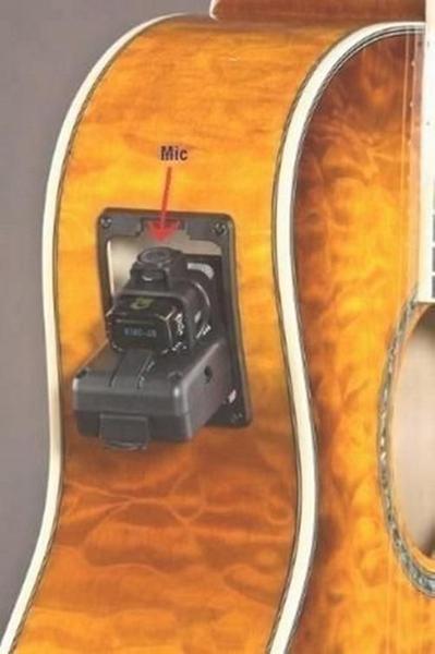 Imagem de Captador Para Violão Fishman 301 Mic Interno E Afinador