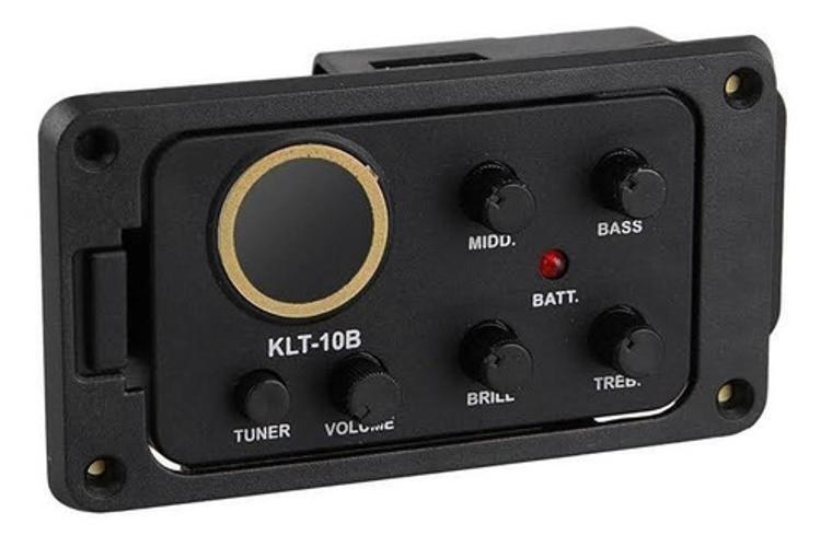 Imagem de Captador Pré Amplificador Ktl-10B Violão Pre Equalizador