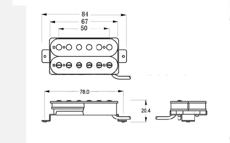 Imagem de Captadores Guitarra Seymour Duncan SH-1  (Neck e Bridge)