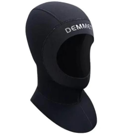 Imagem de Capuz Neoprene Mergulho Demmet - 3mm, Proteção Térmica