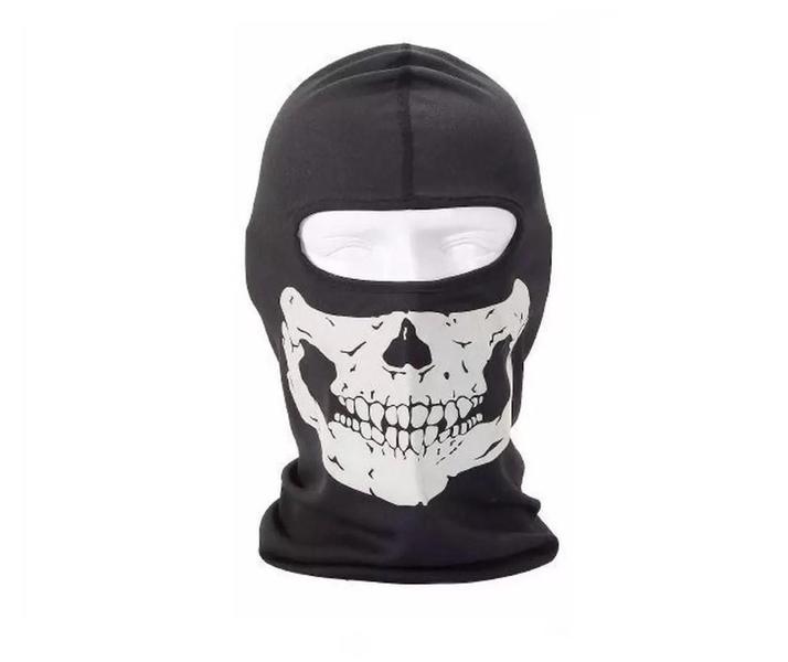 Imagem de Capuz Ninja Balaclava Moto Motoboy Paintball Frio Caveira