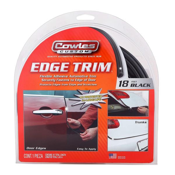 Imagem de Capuzes Edge Guard Trim Custom Superior, 18 pés, canal em U preto