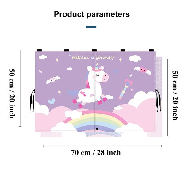 Imagem de Car Sun Shade EOHMAK Cartoon Magnetic Sun Shade 68x50cm