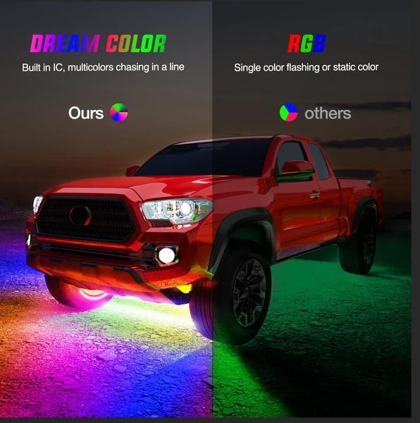 Imagem de Car Underglow Neon Accent Strip Lights Nilight 256 LEDs